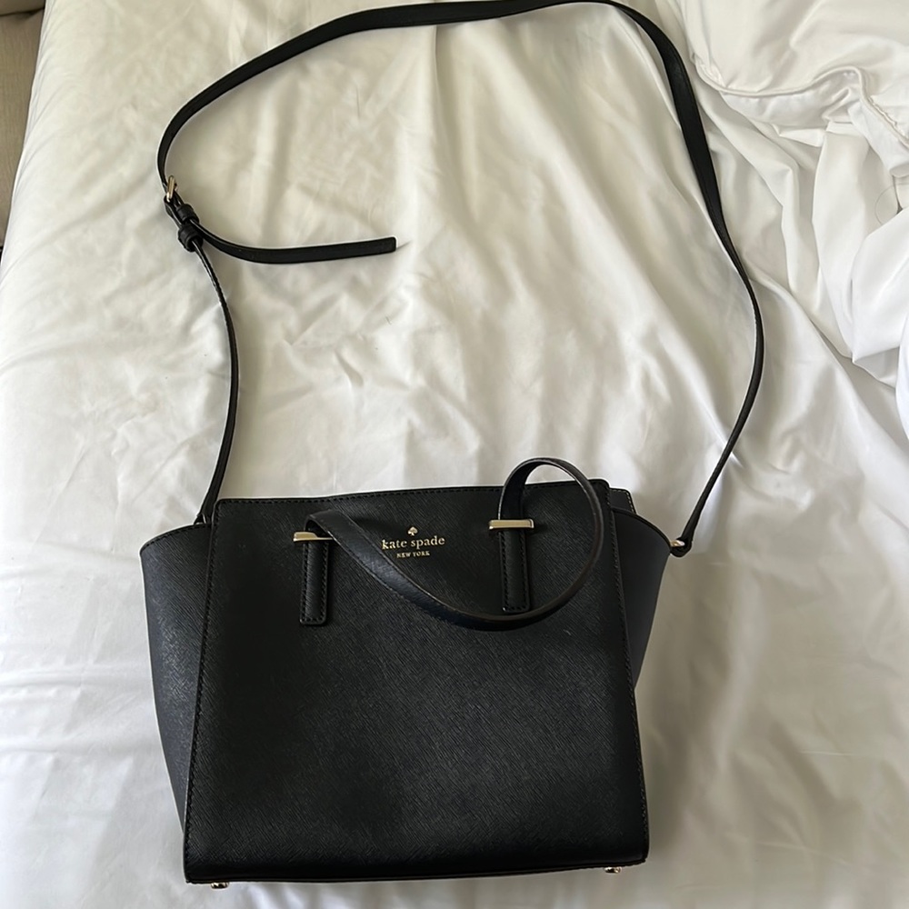 Kate spade black crossbody purse